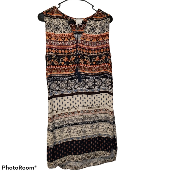 Bohemian vintage pull on dress - Picture 1 of 4